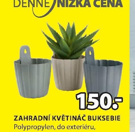 Zahradní květináč Buksebie