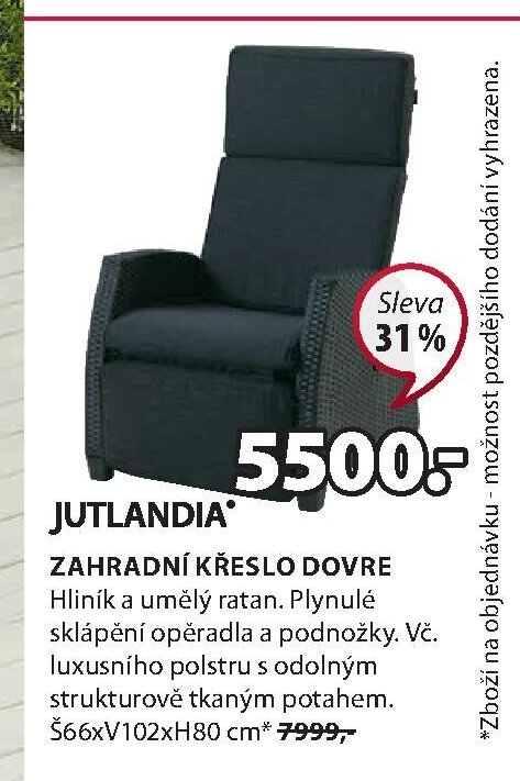 ZAHRADNÍ KŘESLO DOVRE