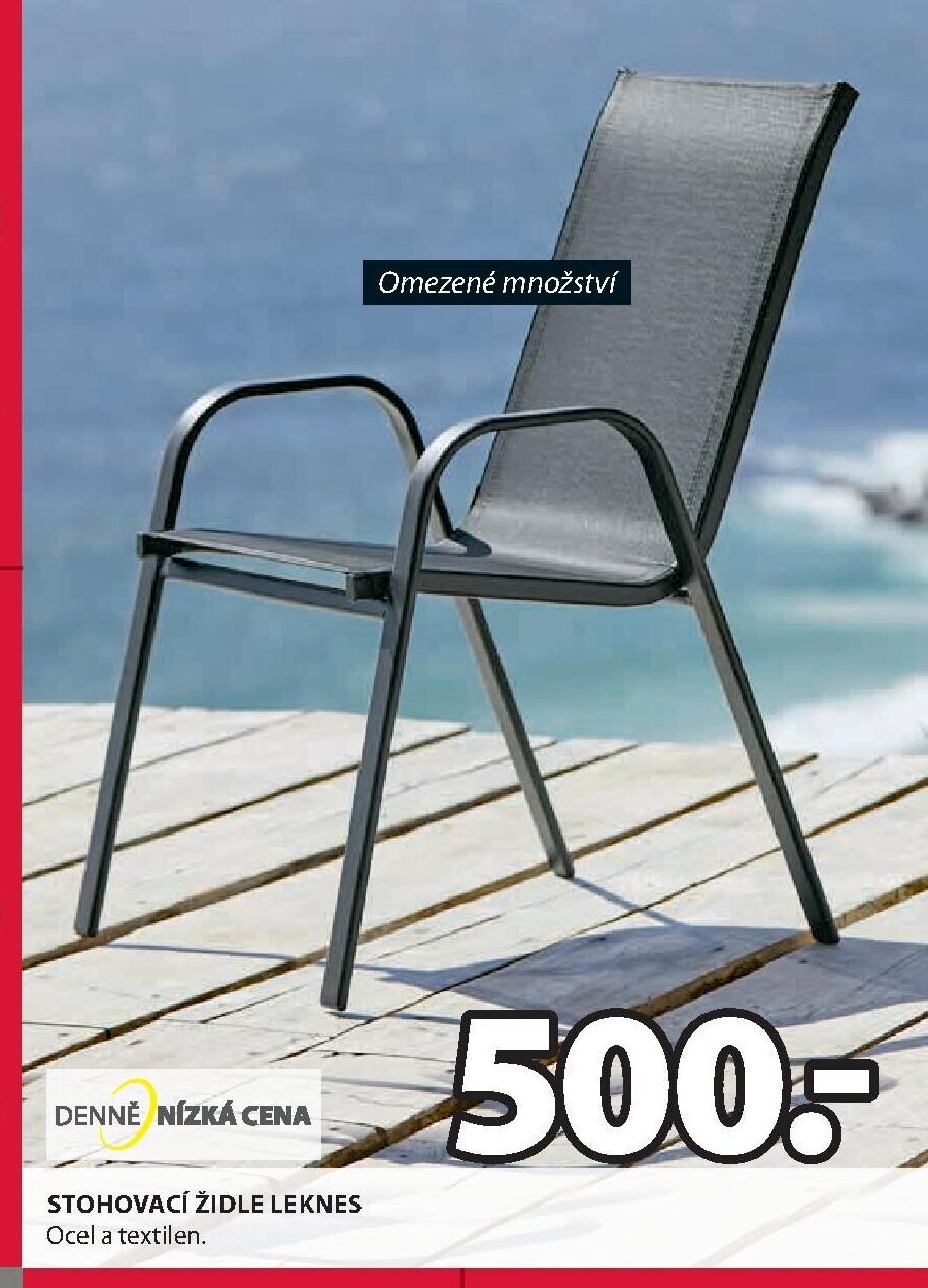 STOHOVACÍ ŽIDLE LEKNES