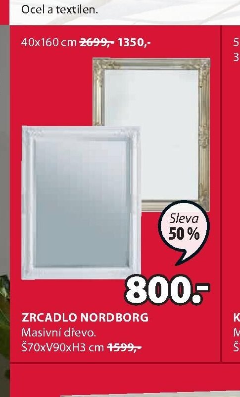 ZRCADLO NORDBORG