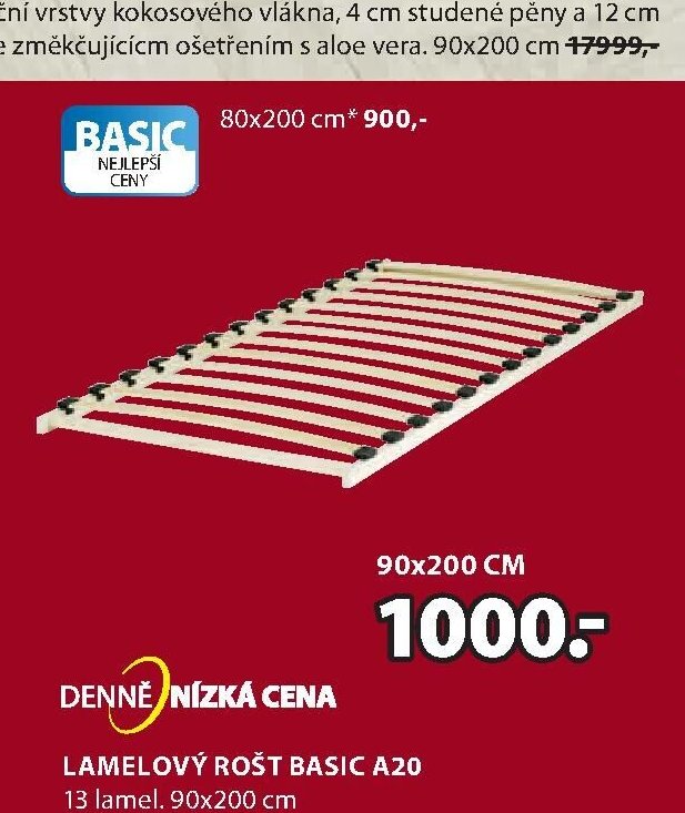 LAMELOVÝ ROŠT BASIC A20