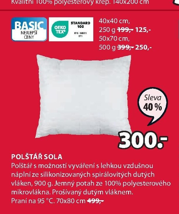 Polštář Sola