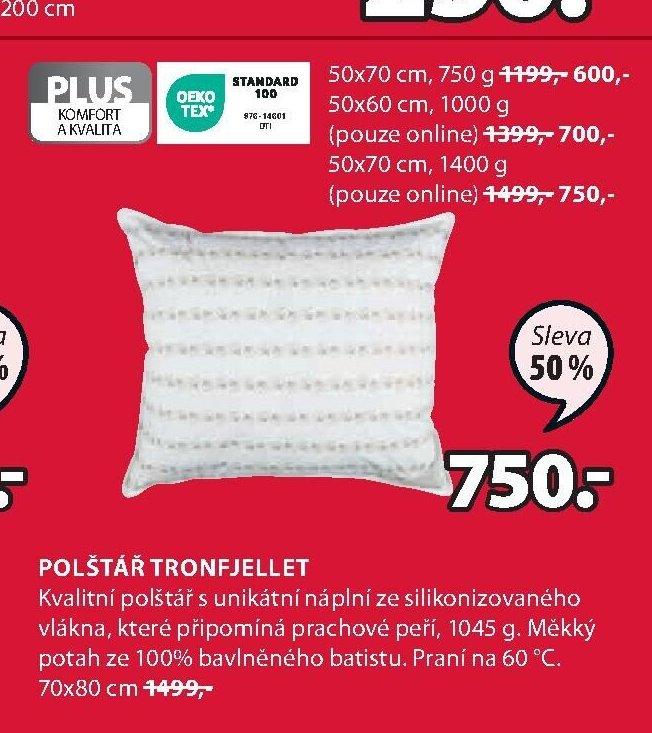 Polštář Tronfjellet