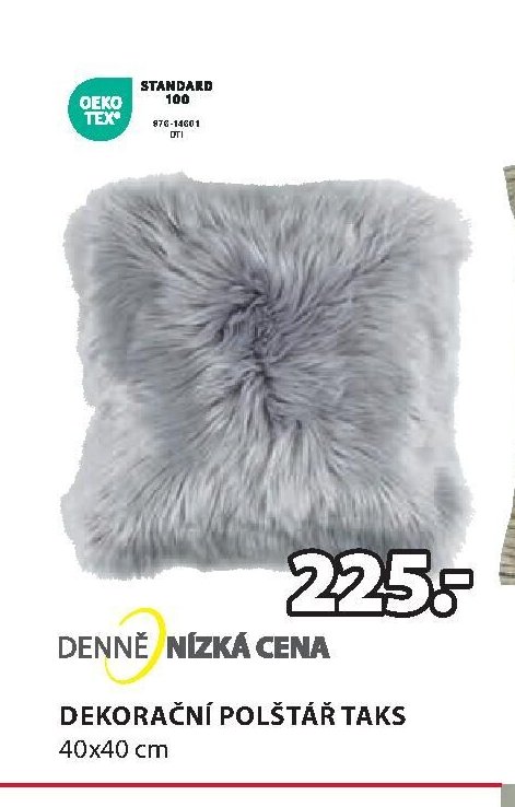 DEKORAČNÍ POLŠTÁŘ TAKS