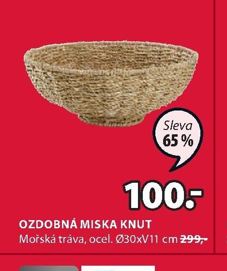OZDOBNÁ MISKA KNUT