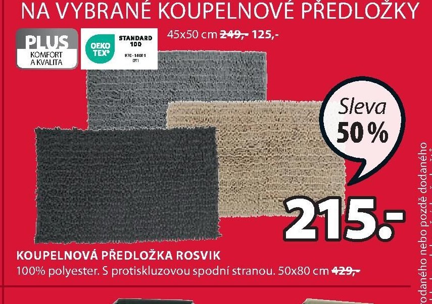 KOUPELNOVÁ PŘEDLOŽKA ROSVIK