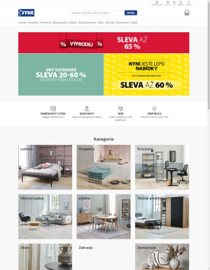 akční leták Jysk 4.7.2023-10.7.2023
