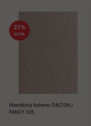 Metrážový koberec DALTON / FANCY 335