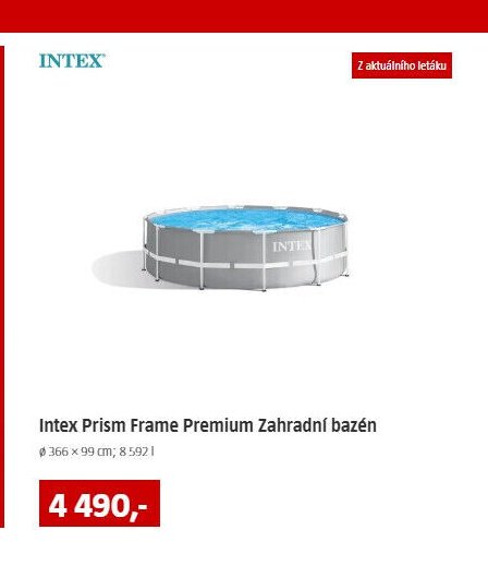 Intex Prism Frame Premium Zahradní bazén