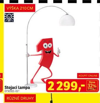 Stojací lampa