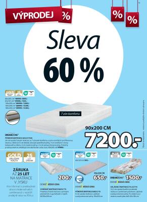 akční leták Jysk 12.7.2023-25.7.2023