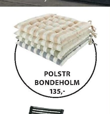 Polstr BONDEHOLM