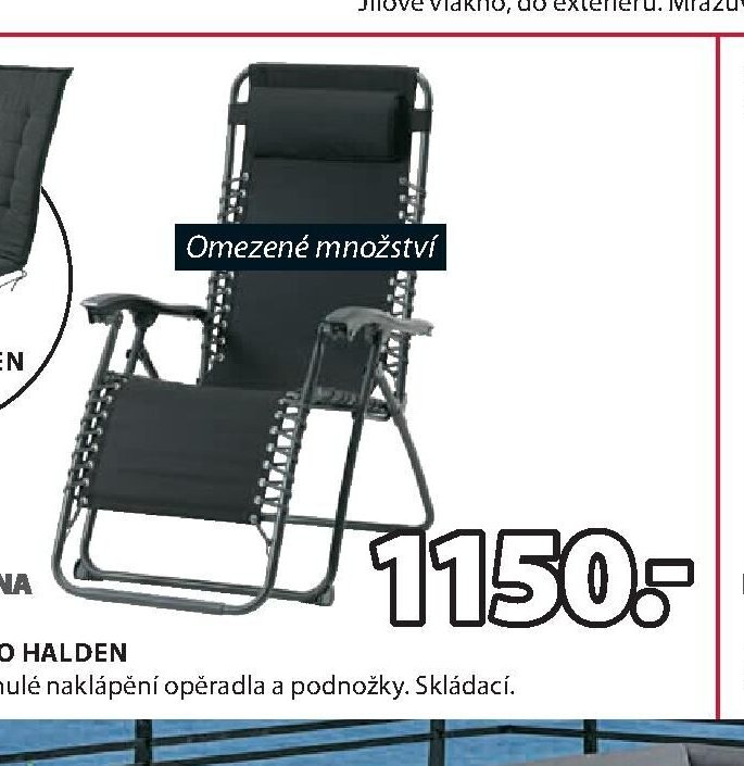 RELAXAČNÍ KŘESLO HALDEN