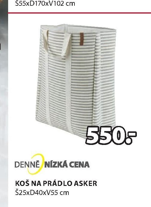 KOŠ NA PRÁDLO ASKER
