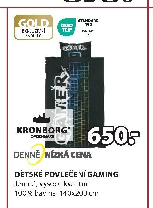 Dětské povlečení GAMING