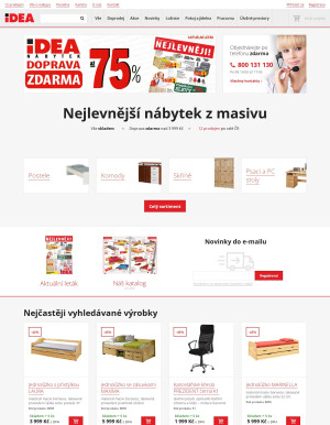 akční leták IDEA nábytek 18.7.2023-24.7.2023