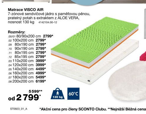 Matrace VISCO AIR