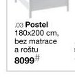 Postel 180x200 cm