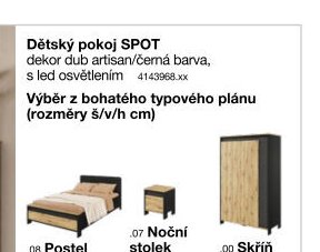 Dětský pokoj SPOT