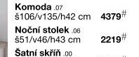 Noční stolek PARVATI