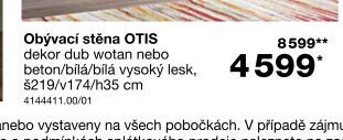Obývací stěna OTIS
