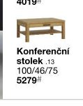 Konferenční stolek 100/46/75