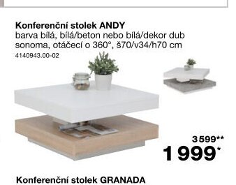 Konferenční stolek ANDY
