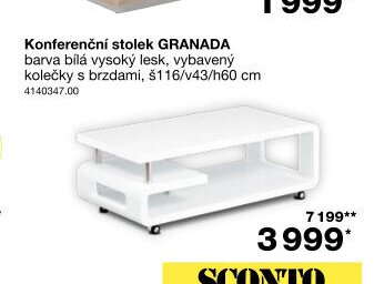 Konferenční stolek GRANADA