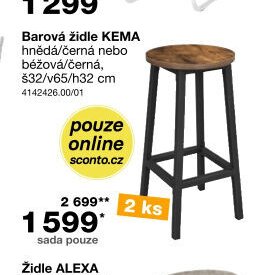 Barová židle KEMA