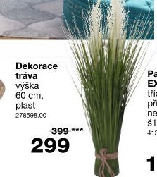 Dekorace tráva