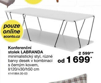 Konferenční stolek LABRANDA
