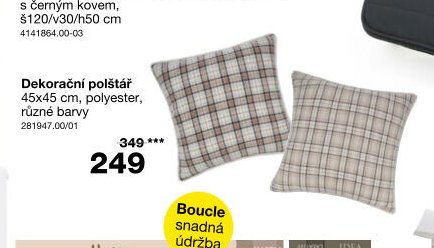 Dekorační polštář