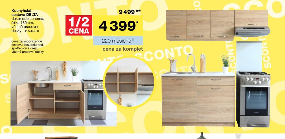 Kuchyňská sestava DELTA