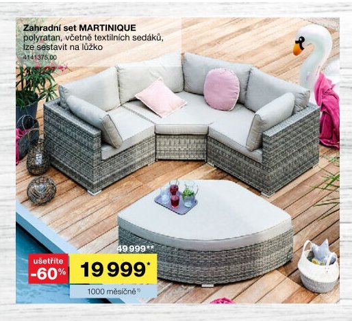 Zahradní set MARTINIQUE