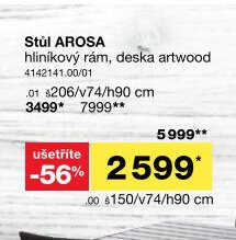 Stůl AROSA