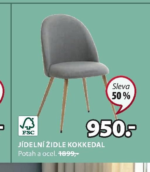 Jídelní židle KOKKEDAL