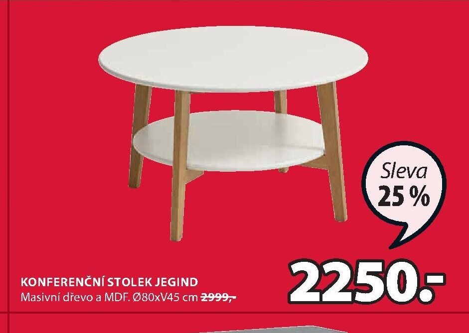 KONFERENČNÍ STOLEK JEGIND