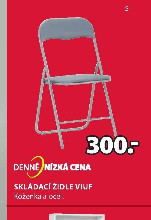 SKLÁDACÍ ŽIDLE VIUF