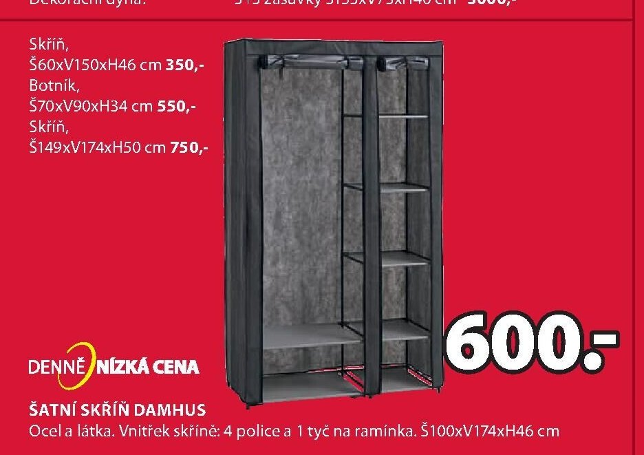 ŠATNÍ SKŘÍŇ DAMHUS