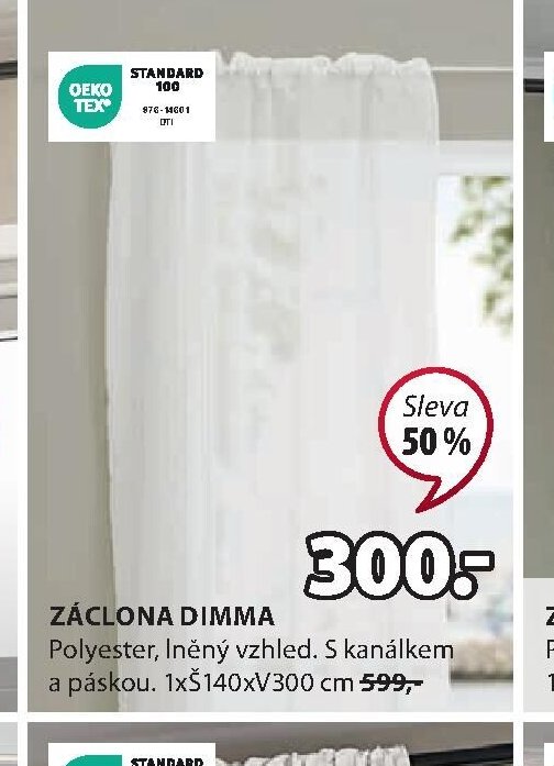 ZÁCLONA DIMMA
