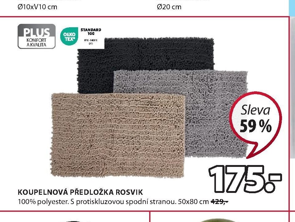 Koupelnová předložka ROSVIK