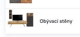 Obývací stěny