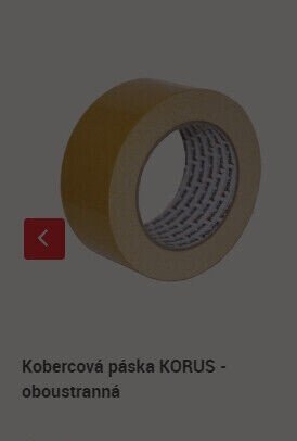 Kobercová páska KORUS - oboustranná