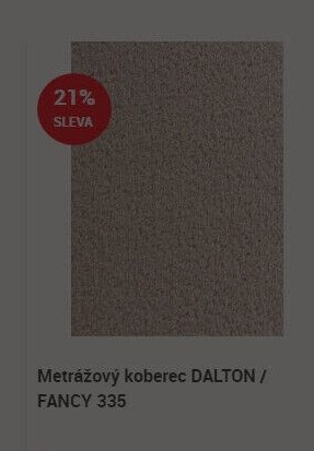 Metrážový koberec DALTON / FANCY 335