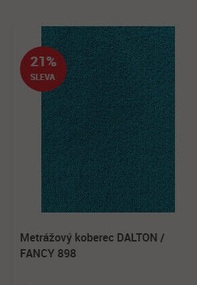 Metrážový koberec DALTON / FANCY 898