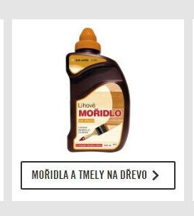 Mořidla a tmely na dřevo