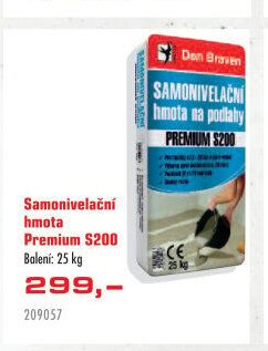 Samonivelační hmota Premium S200