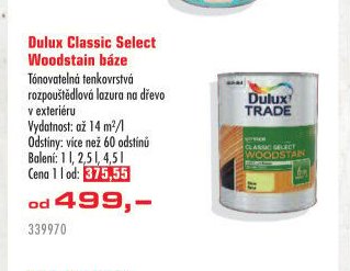 Dulux Classic Select Woodstain báze