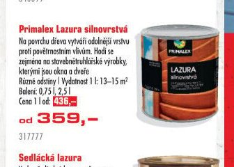 Primalex Lazura silnovrstvá