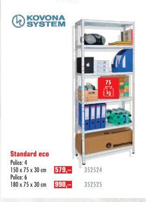 Regál Standard eco